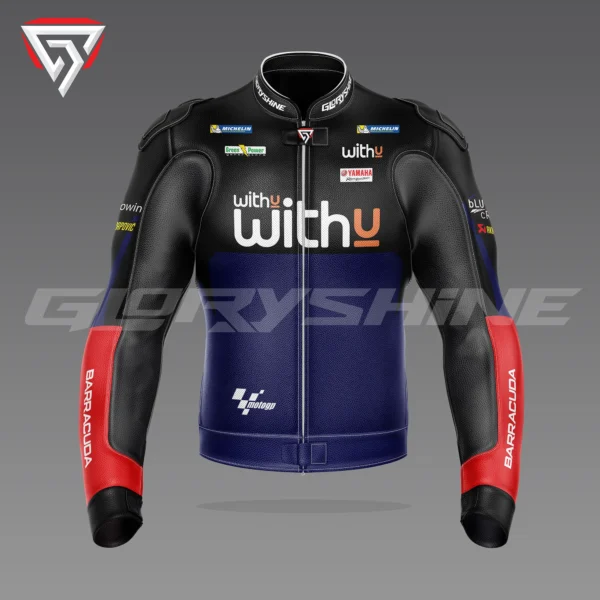 Andrea Dovizioso MotoGP Race Jacket Yamaha MotoGP 2022 Front 3D