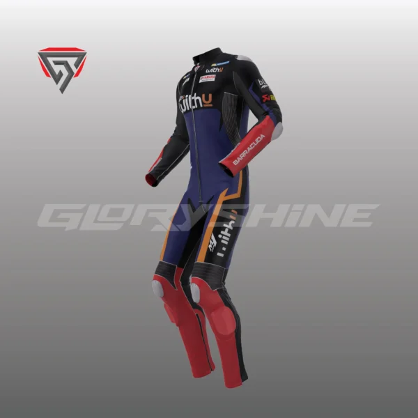 Andrea Dovizioso MotoGP Race Suit Yamaha MotoGP 2022 Right Side 3D