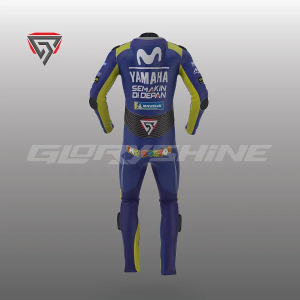 Valentino Rossi Racing Suit Movistar Yamaha MotoGP 2016 Back 3D