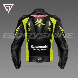 Alex Lowes Winter Test Jacket Kawasaki WSBK 2023 Back 3D