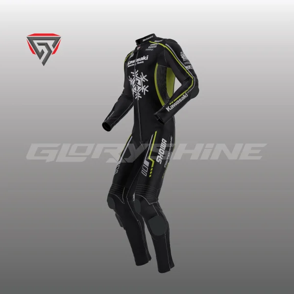 Alex Lowes Winter Test Suit Kawasaki WSBK 2024 Right Side 3D