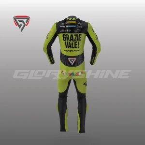 Grazie Valle 46 Sky Leather Race Suit Back 3D