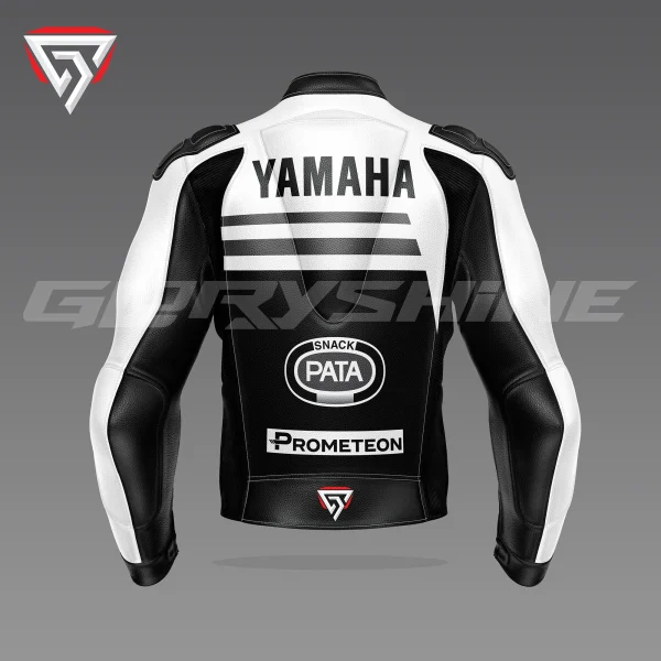Jonathan Rea Winter Test Jacket Yamaha Prometeon WSBK 2024 Back 3D