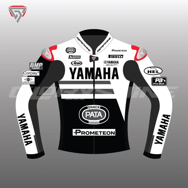 Jonathan Rea Winter Test Jacket Yamaha Prometeon WSBK 2024 Front 2D