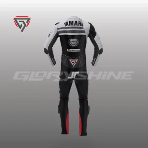 Jonathan Rea Winter Test Suit Yamaha Prometeon WSBK 2024 Back 3D