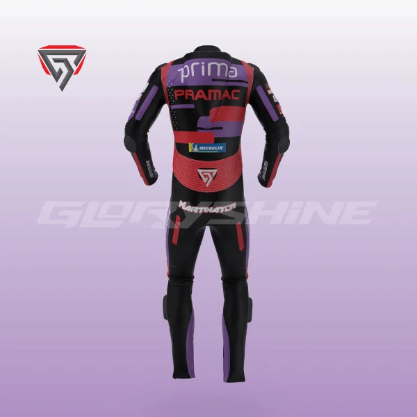 Jorge Martin Race Suit Ducati Prima Pramac Racing MotoGP 2024 Back 3D