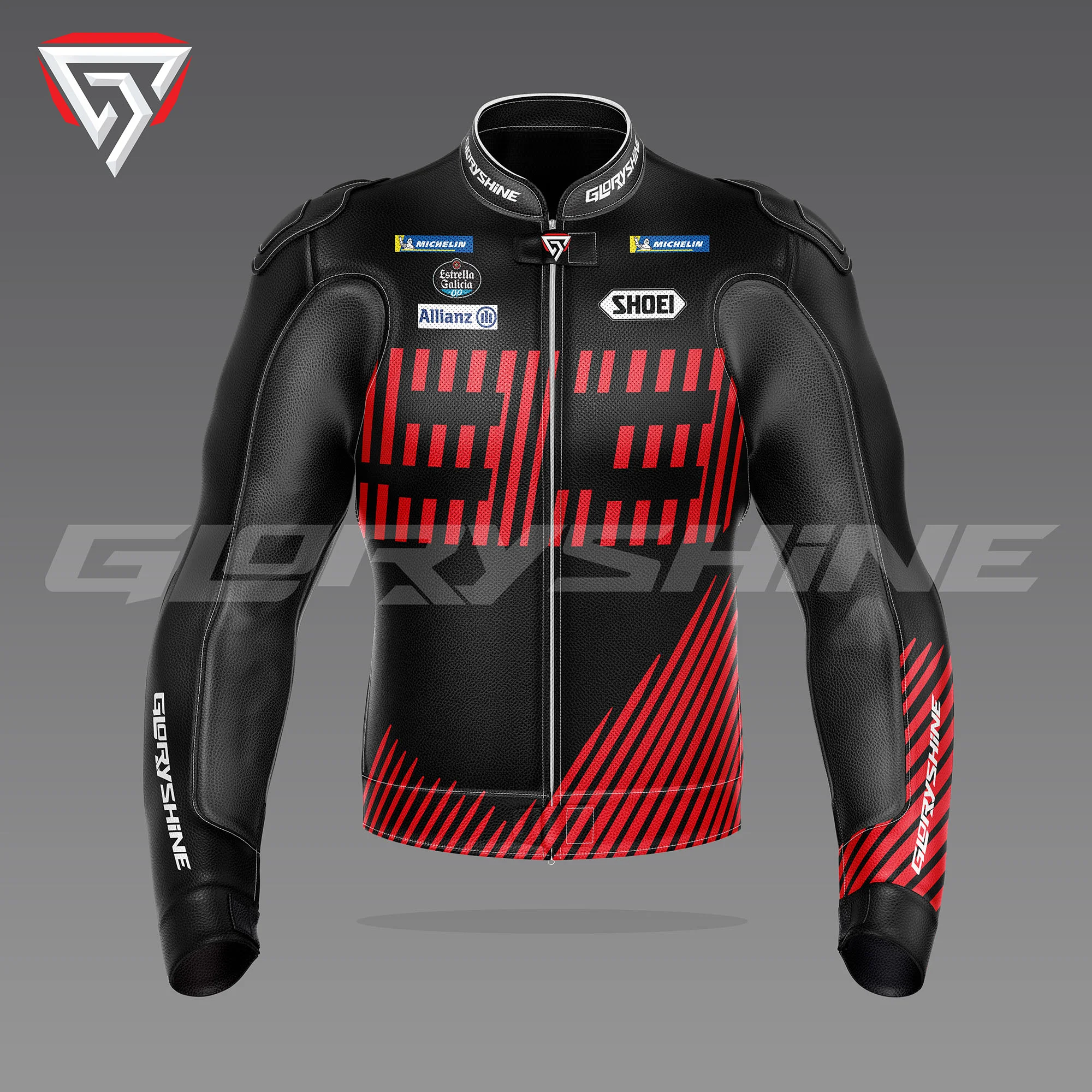 Marc Marquez Winter Test Jacket Repsol Honda MotoGP 2024 Front 3D