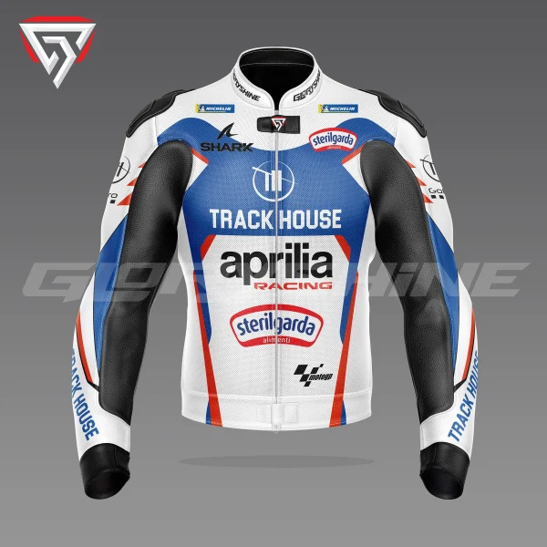 Raul Fernandez Racing Jacket Team Aprilia Trackhouse Racing MotoGP 2024 Front 3D