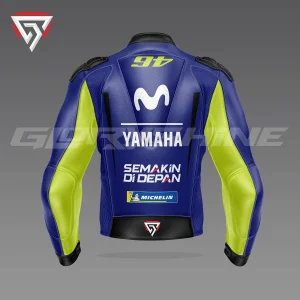 Valentino Rossi Jacket Movistar Yamaha Losail Circuit MotoGP 2018 Back 3D