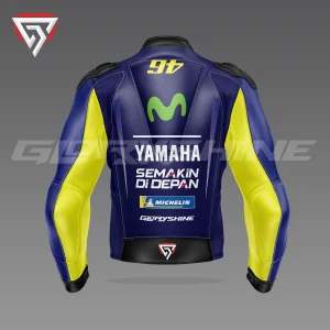 Valentino Rossi MotoGP Jacket Movistar Yamaha 2017 Back 3D