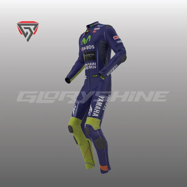 Valentino Rossi MotoGP Suit Movistar Yamaha 2017 Right Side 3D
