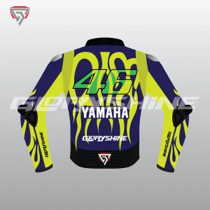 Valentino Rossi Latest Jacket Team Monster Energy 2024 Back 2D