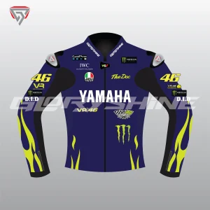 Valentino Rossi Latest Jacket Team Monster Energy 2024 Front 2D