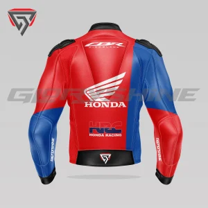 Iker Lecuona Motorcycle Jacket Team HRC WSBK 2024 Back 3D