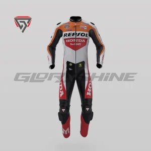 Luca Marini Leather Suit Repsol Honda Team MotoGP 2024 Front 3D