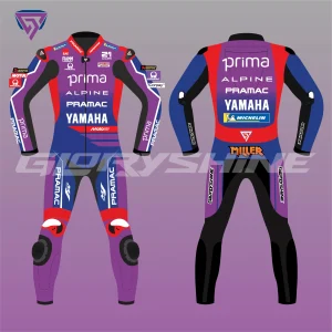 Jack Miller Prima Pramac Yamaha MotoGP 2026 Race Suit Front Back
