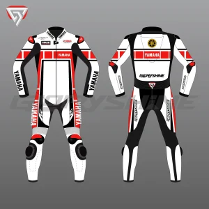 Yamaha Leather Suit (60th Anniversary Special) Front & Back 2D