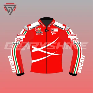 Casey Stoner Motorcycle Jacket Ducati Marlboro Team MotoGP 2007 Front 2D