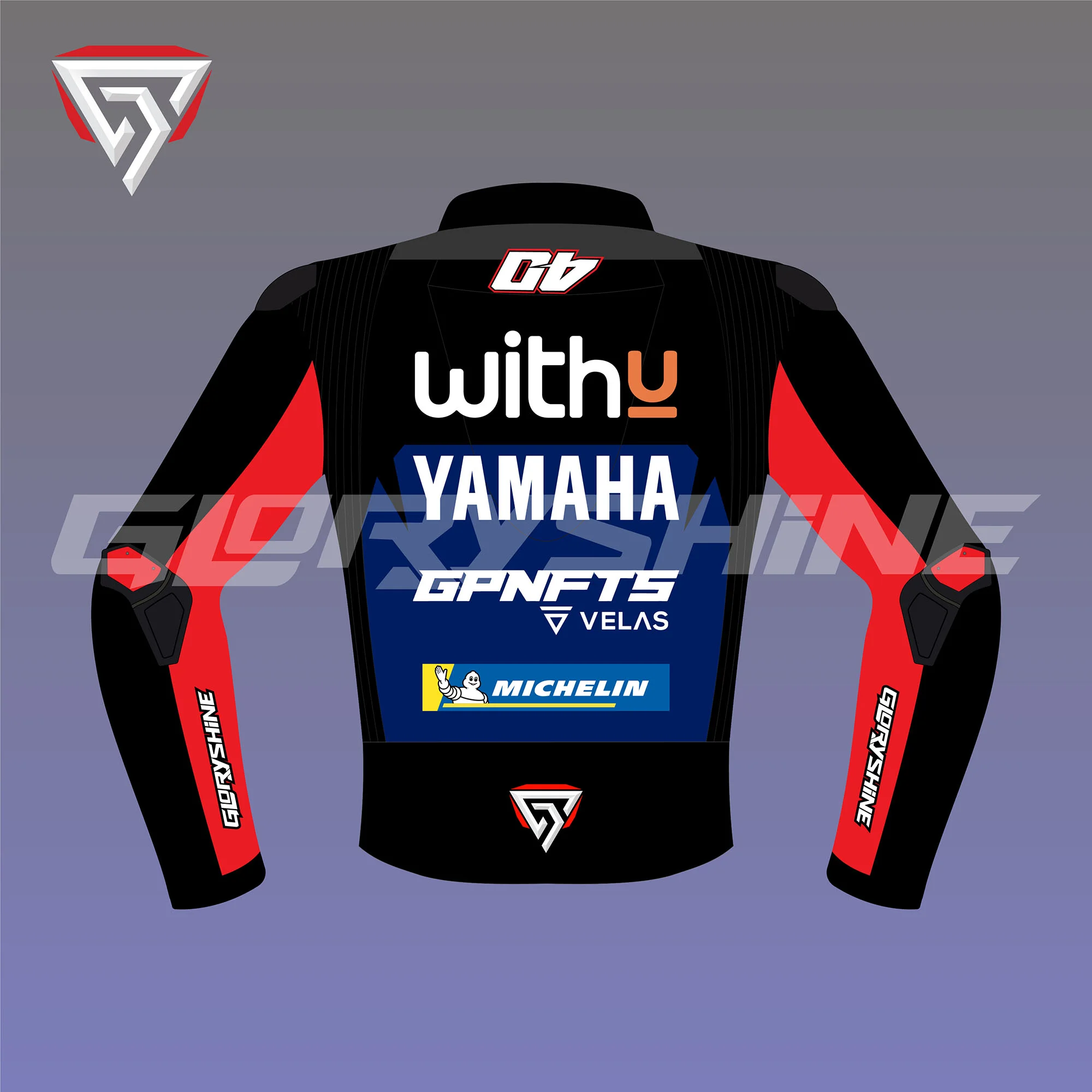 Darryn Binder Race Jacket WithU Yamaha RNF MotoGP 2022 Back 2D