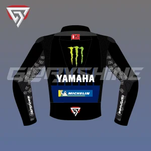 Fabio Quartararo Racing Jacket Monster Energy MotoGP 2022 Back 2D Fabio Quartararo Racing Jacket Monster Energy MotoGP 2022 Back 2D