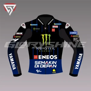 Franco Morbidelli Racing Jacket Monster Energy Yamaha MotoGP 2022 Front 2D