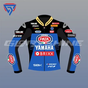 Toprak Razgatlioglu Race Jacket Pata Yamaha with Brixx WSBK 2022 Front 2D