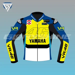 Valentino Rossi Race Jacket Misano World Circuit MotoGP 2022 Front 2D