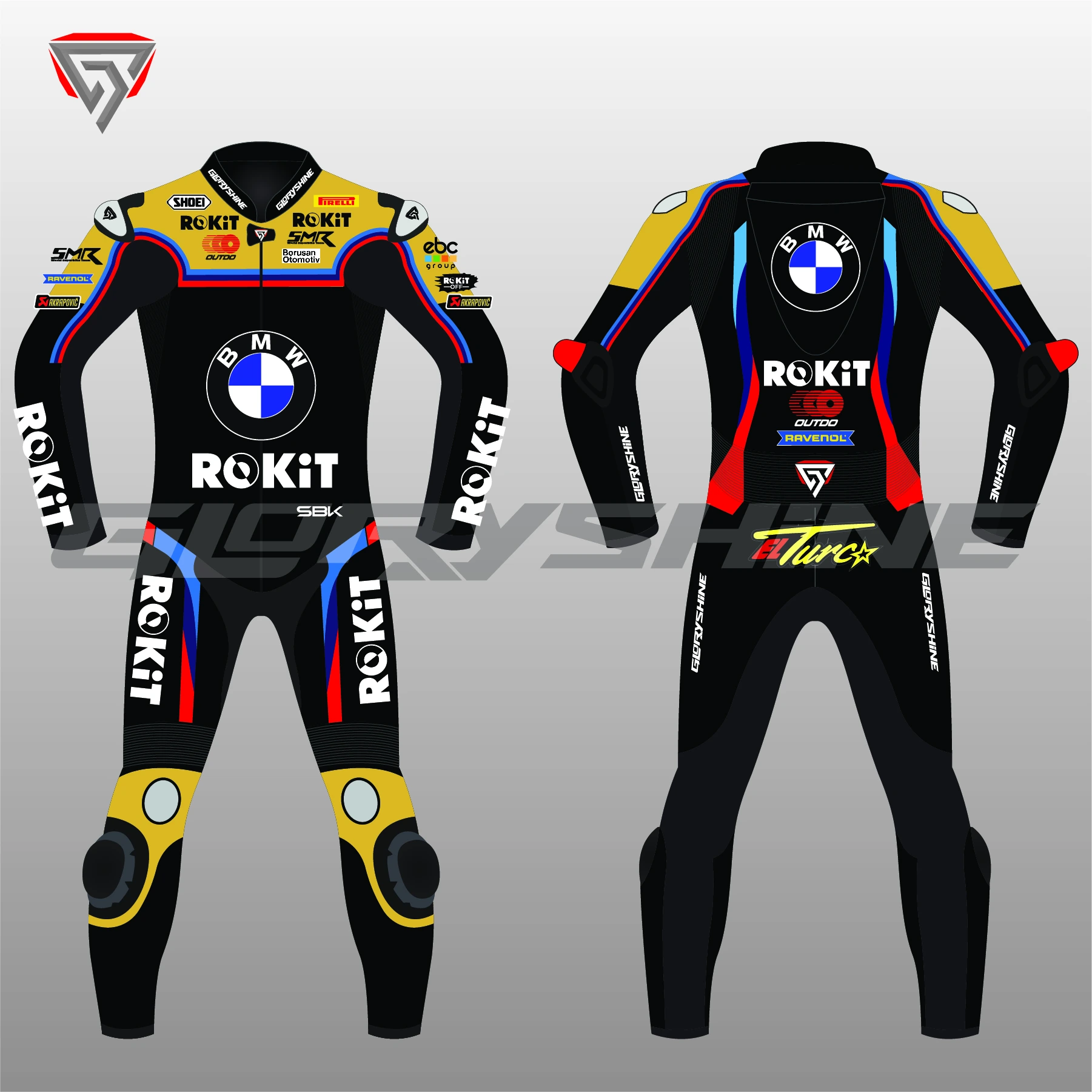 Toprak Razgatlioglu ROKiT BMW Motorrad WSBK 2025 Jerez Test Race Suit