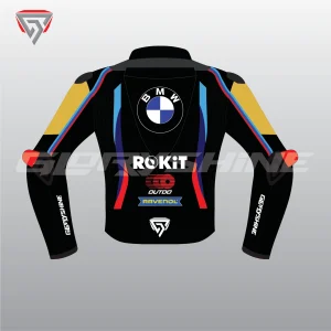 Toprak Razgatlioglu ROKiT BMW Motorrad Jerez Test Leather Jacket WSBK 2025 back