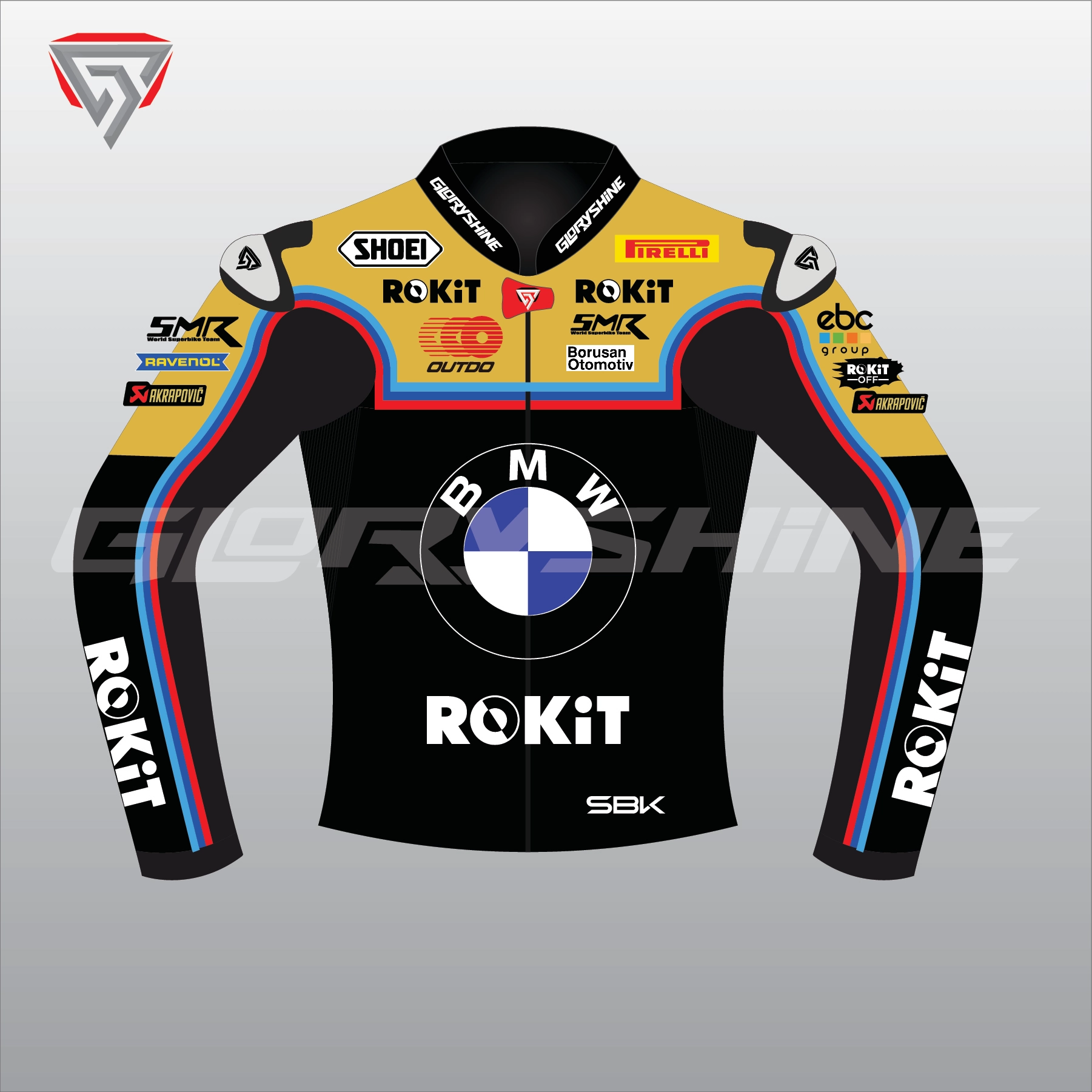 Toprak Razgatlioglu ROKiT BMW Motorrad Jerez Test Leather Jacket WSBK 2025