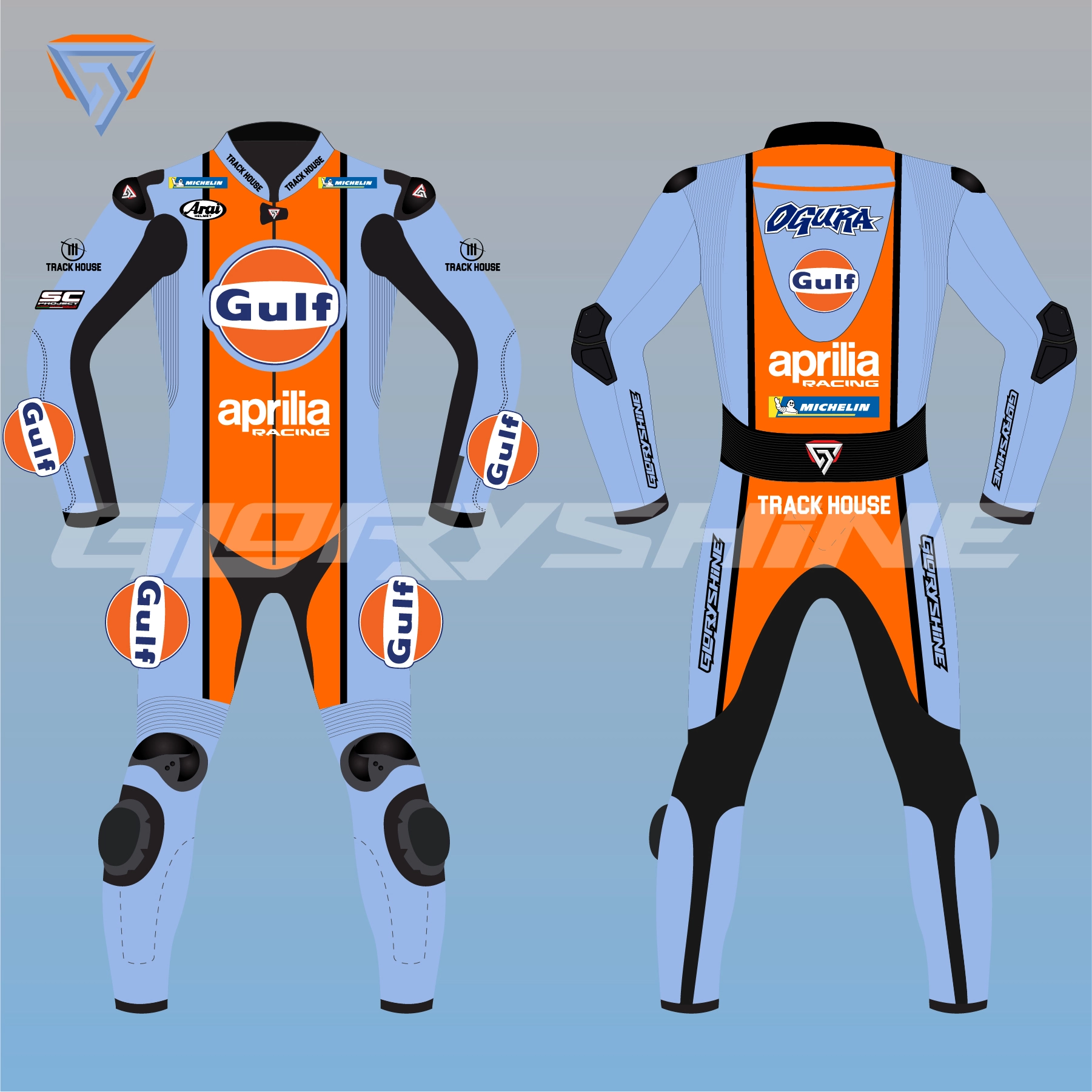Ai Ogura Gulf Aprilia Racing Leather Suit MotoGP 2026
