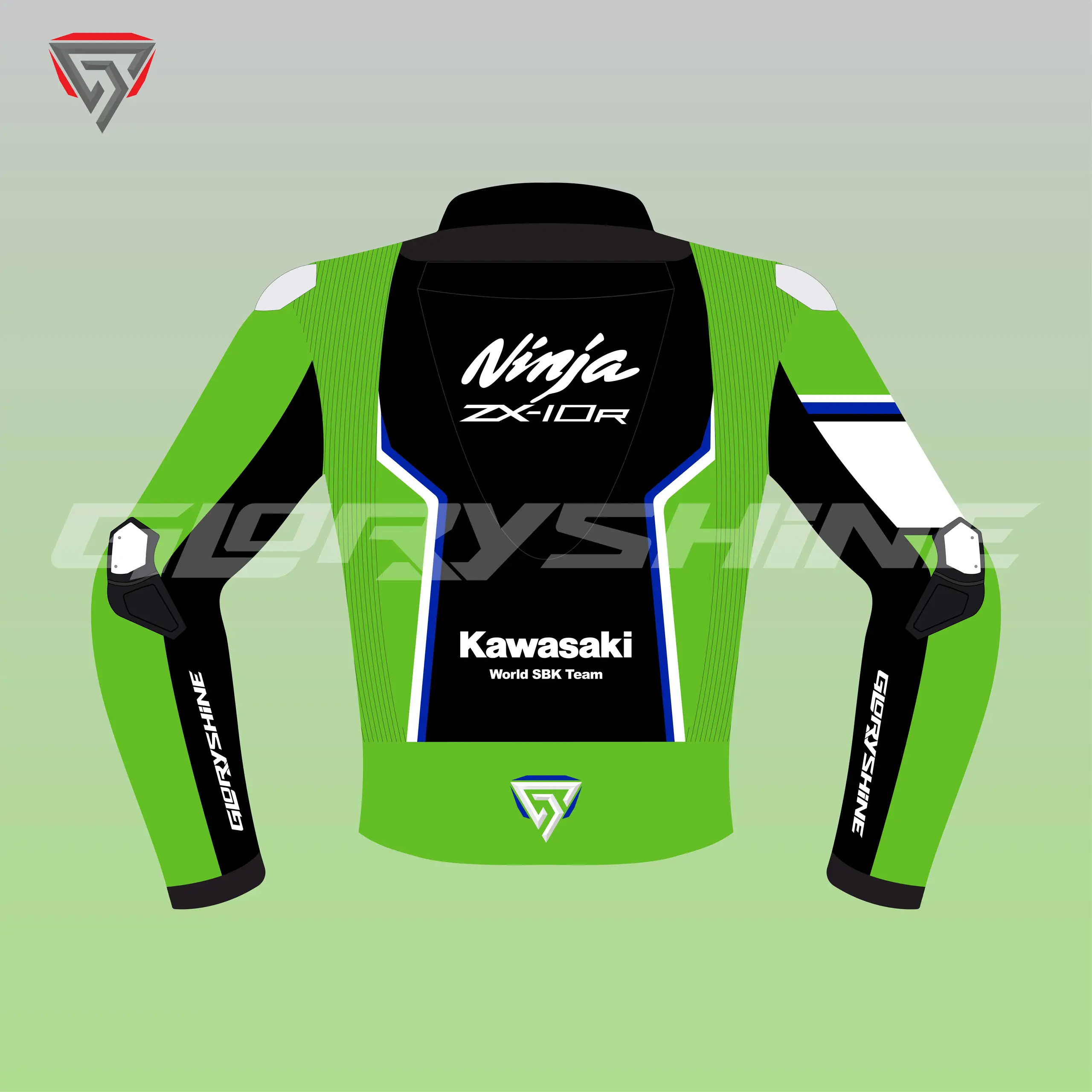 Garrett Gerloff Kawasaki Ninja Jacket WSBK 2026 Back