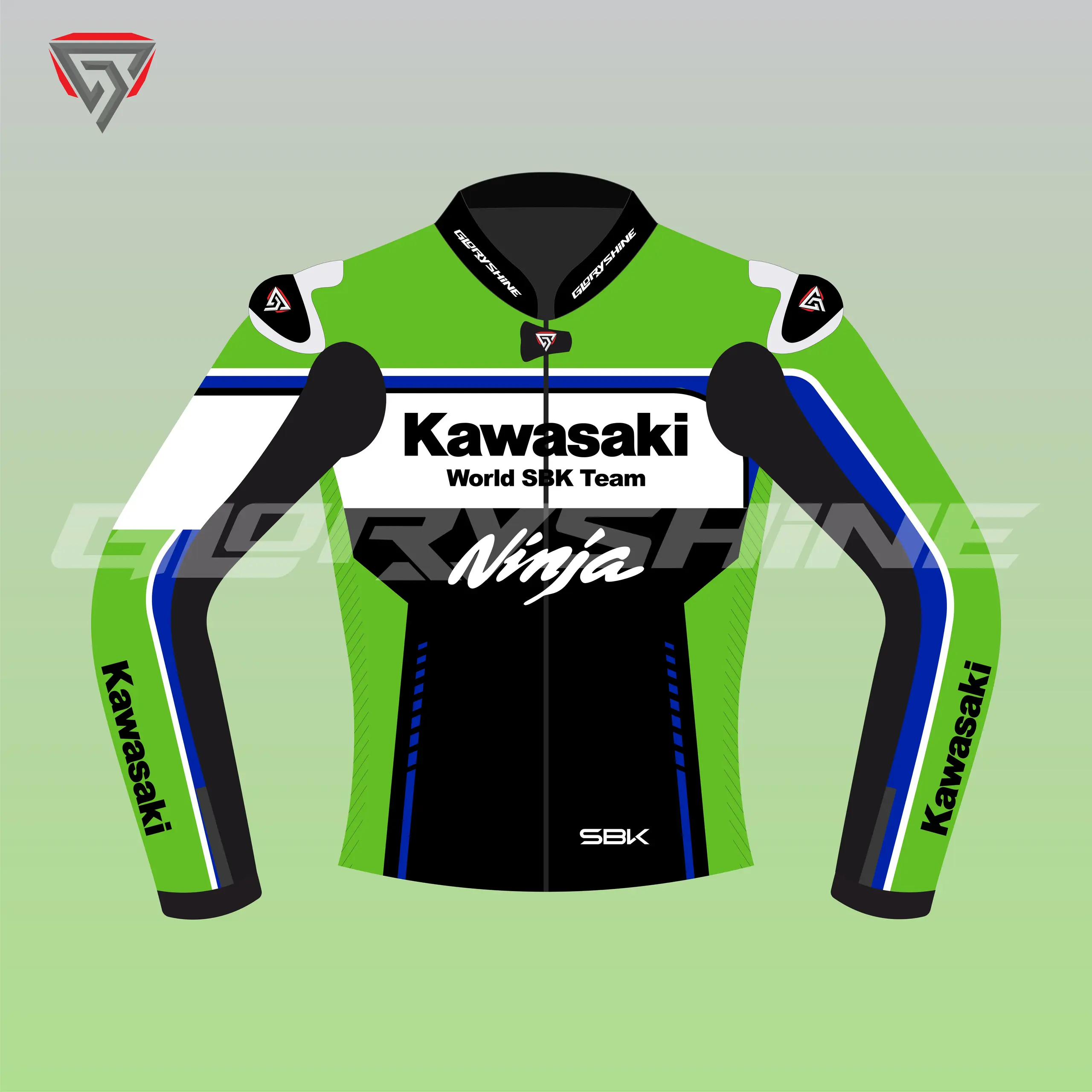Garrett Gerloff Kawasaki Ninja Jacket WSBK 2026 Front