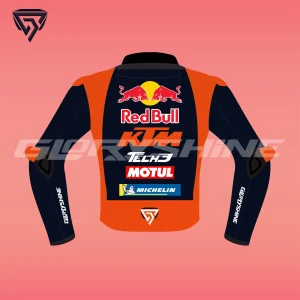 Maverick-Vinales-KTM-Tech3-Red-Bull-Race-Jacket-MotoGP-2026-Back Maverick Vinales KTM Tech3 Red Bull Race Jacket MotoGP 2026 Back