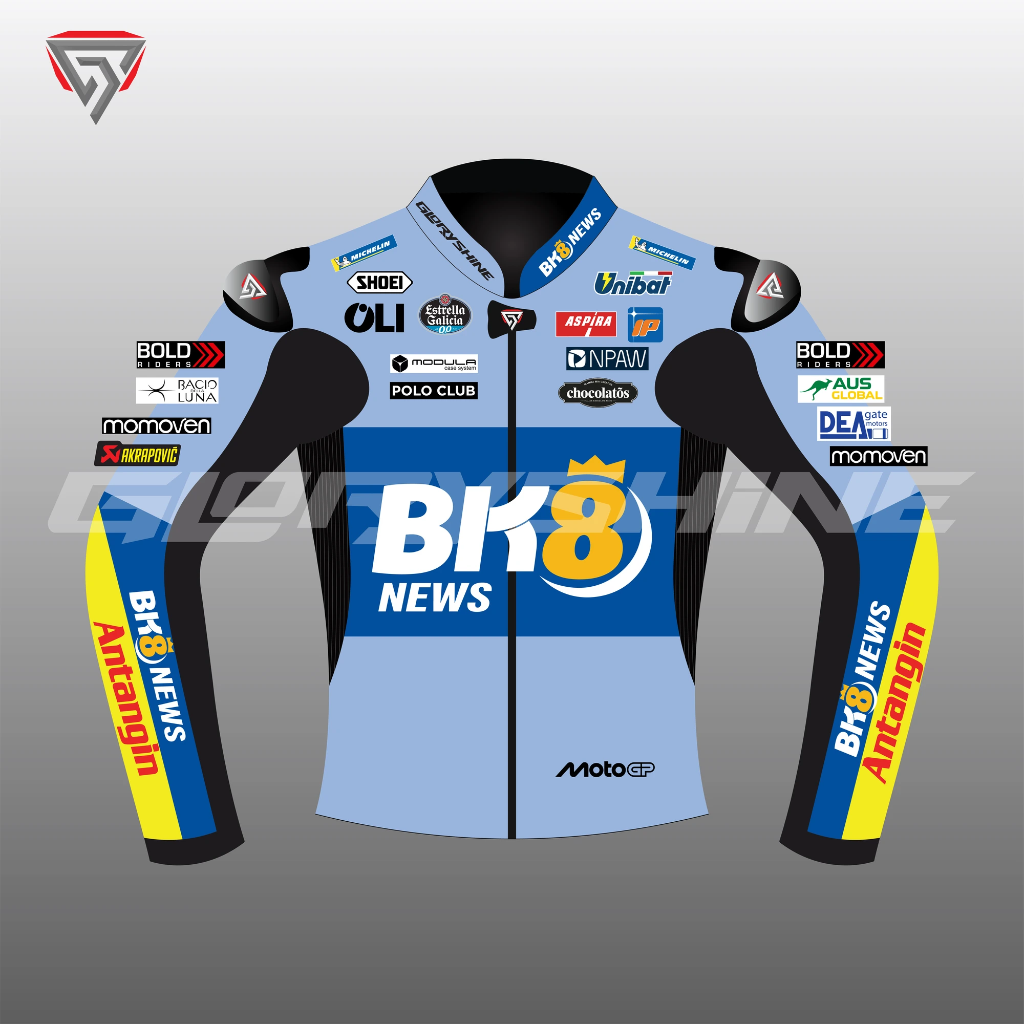 Alex Marquez BK8 Ducati Gresini Racing Jacket MotoGP 2026 Front