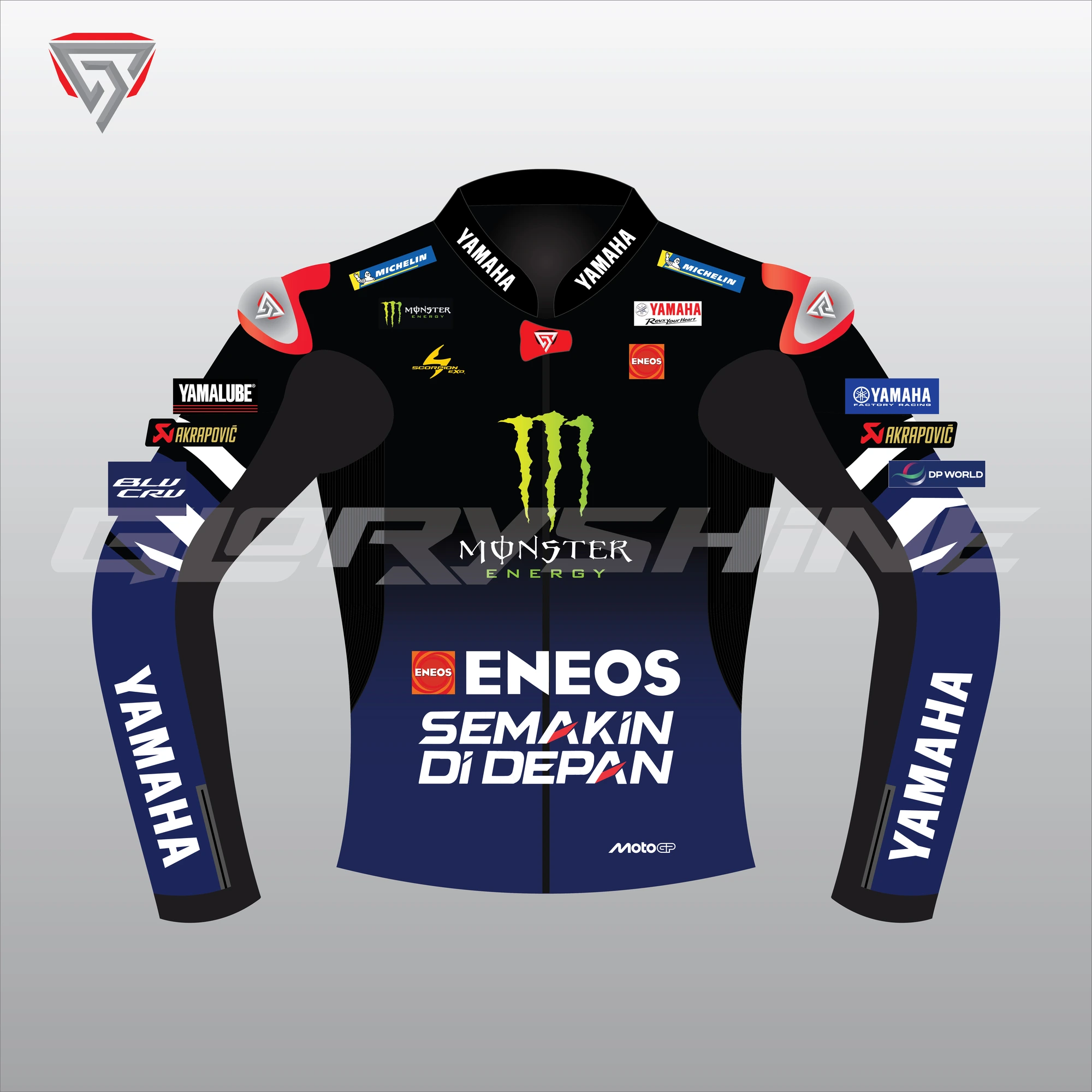 Alex Rins Monster Energy Yamaha Jacket MotoGP 2026 Front